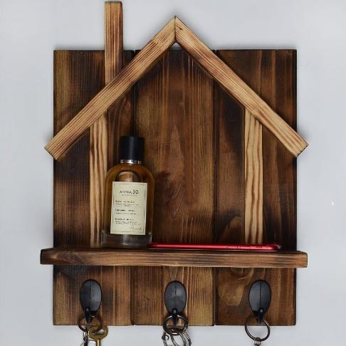 Ключница деревянная 