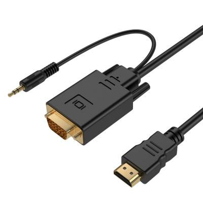 Переходник HDMI to VGA Cablexpert (A-HDMI-VGA-03-6) Винница - изображение 1