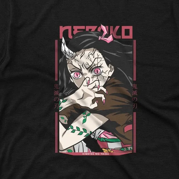 Футболка для підлітка хлопчика з принтом Клинок, рассекающий демонов Незуко 2 Розмір 160 Anime10382 Дніпро - фото 4