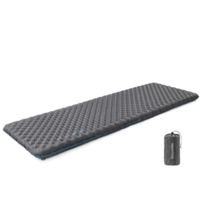 Туристичний килимок Naturehike CNH22DZ018 196x64x7 см Black (6975641888475) Вінниця - фото 2