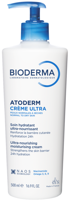 Біодерма Атодерм крем для сухої шкіри Ультра Bioderma Atoderm Creme ultra 500 мл Дніпро - фото 1