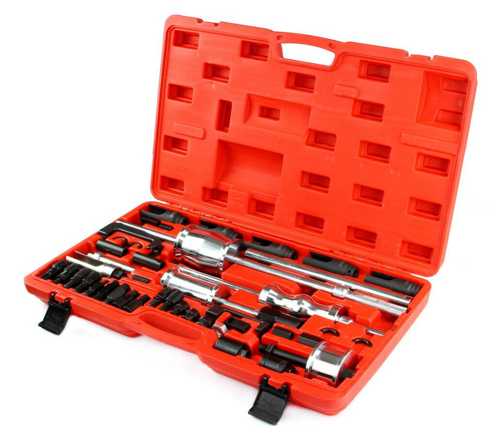 Универсальный Инерционный съемник дизельных форсунок с адаптерами в кейсе Mar-Pol (M57689) Нововолынск - изображение 2