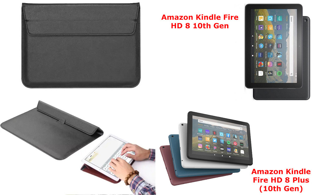 Чехол-конверт VitoCase для Amazon Kindle Fire HD 8 10th Gen, Fire HD 8 Plus (10th Gen), с функцией подставки Киев - изображение 1