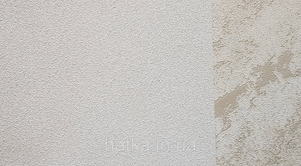 Шпалери вінілові на флізеліні Marburg Lava метрові однотонні структурні в крихту світло-бежеві Київ - фото 3