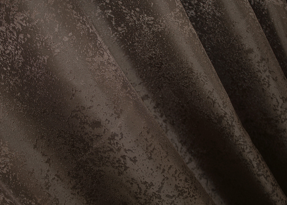 Комплект коротких штор VR-Textil Жакард Мармур Al1 № 436ш Коричневий 130х170 см 2 шт (35-0212) Київ - фото 5