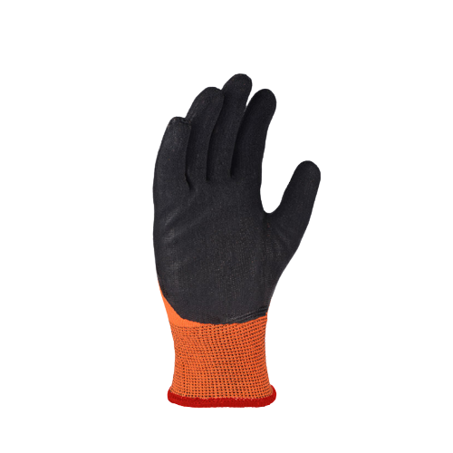 Рукавички 4197 трикотаж латексне покриття неповний облив р.11(XXL) помаранчевий EXTRAGRAB ДКГ Житомир - изображение 3