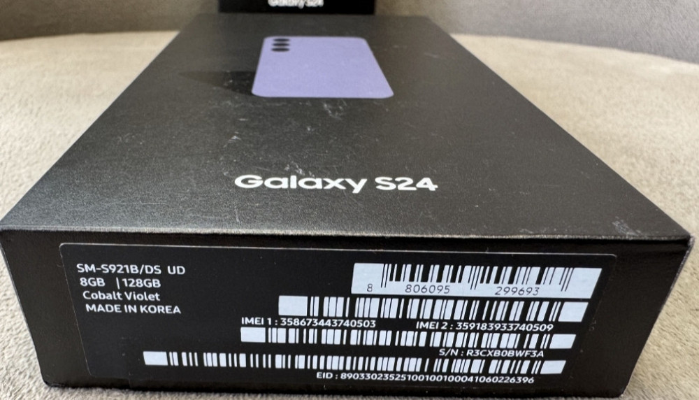 Смартфон Samsung Galaxy S24 8/128GB Onyx Black,Violet (SM-S921B) Харьков - изображение 4