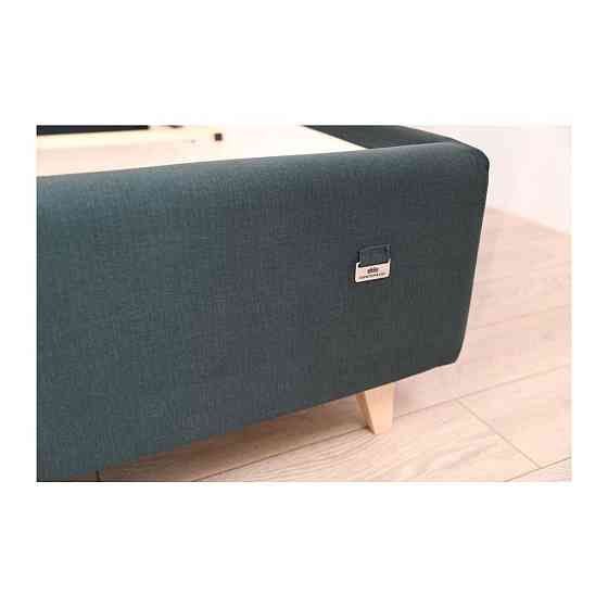 Кровать TaurusDesign Emilia Standart на ножках 160x200 темно-синий Киев