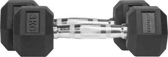 Гантелі прогумовані Thorn+Fit Hex, 2 х 3 кг Київ