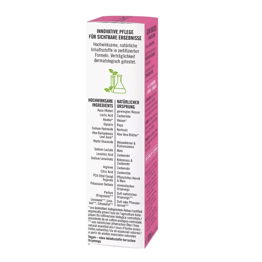 БІО-Сироватка Glow Boost 2-фазна з вітаміном F, гіалуроновою кислотою та мигдальною олією SANTE 30 мл Київ - фото 2