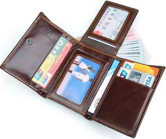 Гаманець Vintage 14464 Коричневий Київ