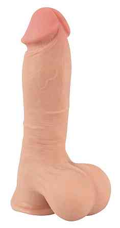 Фаллоимитатор - Nature Skin Dildo With Movable Skin, 20 см Sex Aura Киев