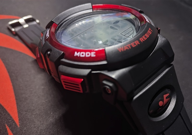 Мужские спортивные наручные часы Skmei 1258 Красный Киев - изображение 7