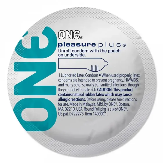 Презерватив ONE Pleasure Plus 1 шт Львів