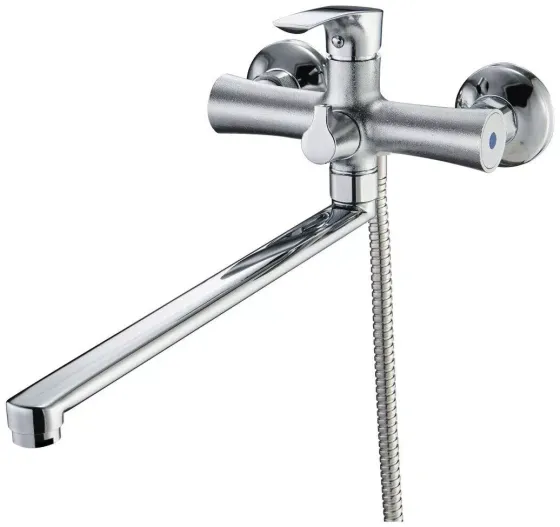 Смеситель для ванны WEZER FAB7 с душевым гарнитуром Киев