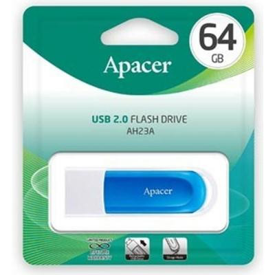 USB флеш накопичувач Apacer 64GB AH23A White USB 2.0 (AP64GAH23AW-1) Вінниця - фото 6