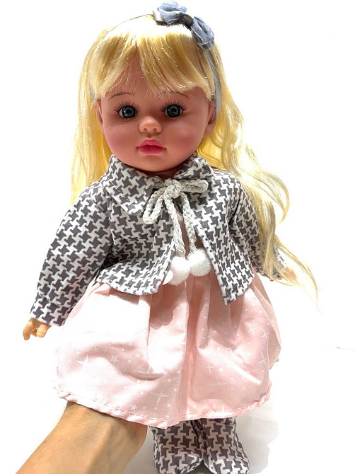 Лялька м'яконабивна Меланія зі звуковими ефектами 5 пісень укр мова 39см Вид 3 (M 5916 I UA) Чернігів - фото 2