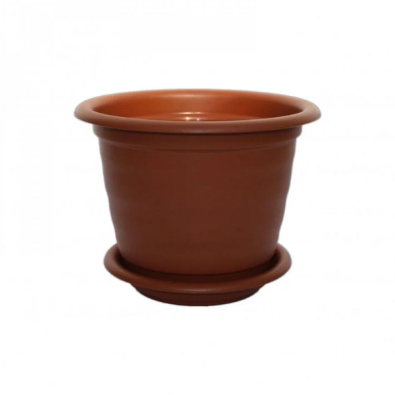Вазон Натура 17 см теракот Ламела Житомир - фото 1