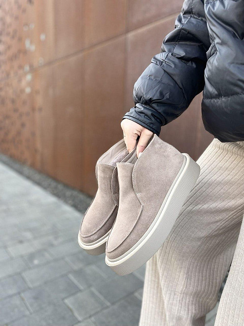 Лофери жіночі GREMMY капучино натуральна замша 36-40р. (5352) Коломия - фото 10