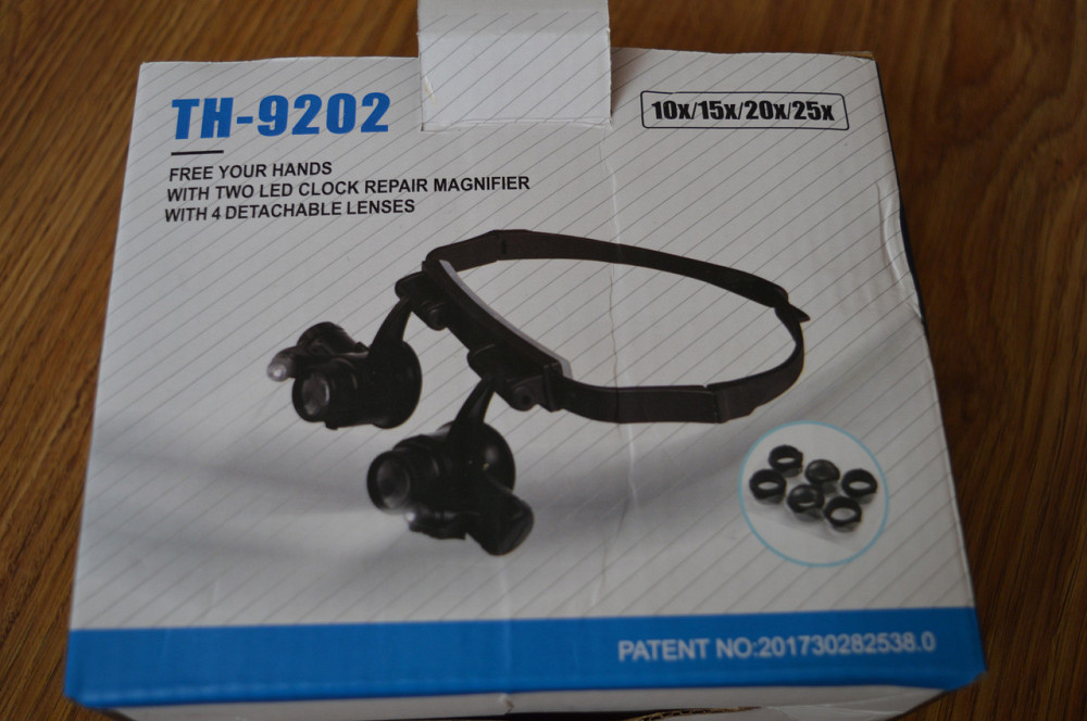 Бінокулярна лупа (Окуляри) з LED підсвічуванням TH-9202 Полтава - фото 1