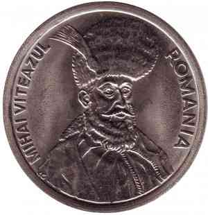Міхай Хоробрий. Монета 100 лей. 1993,94 рік, Румунія..(Р) Полтава