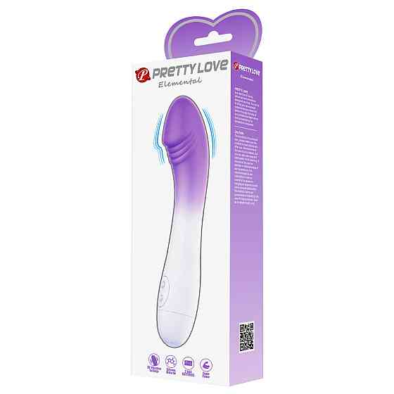 Силіконовий вібратор PRETTY LOVE Elemental, 30 vibration functions, Silicone ABS Sex Aura Київ