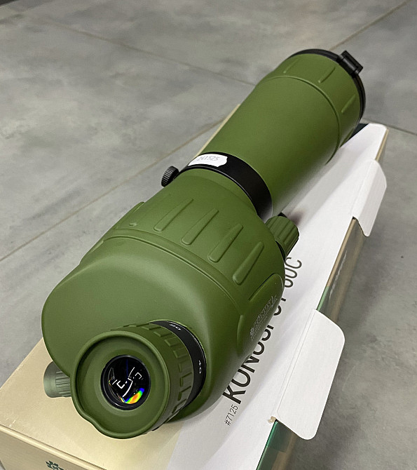 Подзорная труба KONUS KONUSPOT-60C 20-60x60, штатив в комплекте, чехол, ремень Solmir Киев - изображение 5