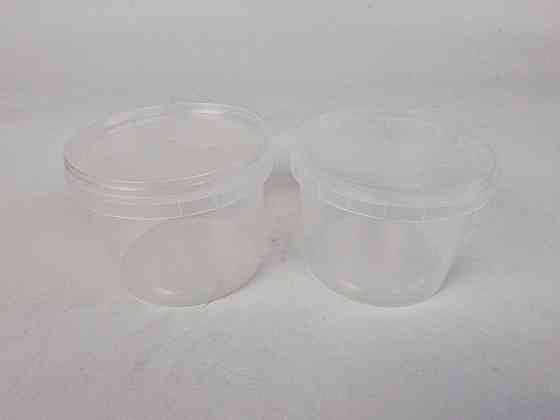 Судок с крышкой  круглый 0,35 л. прозрачное  (1 шт) Харьков