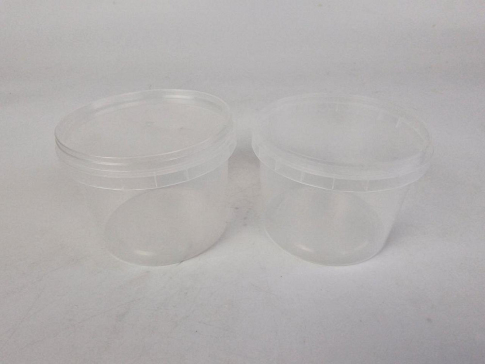 Судок с крышкой  круглый 0,35 л. прозрачное  (1 шт) Харьков - изображение 1