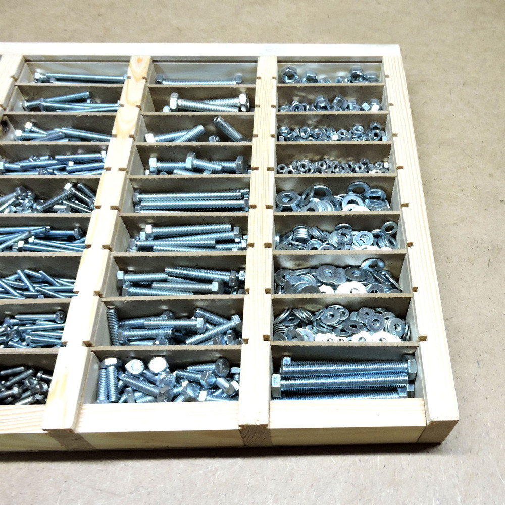 Набір 4х метизів універсальний 2218шт Миколаїв - фото 9