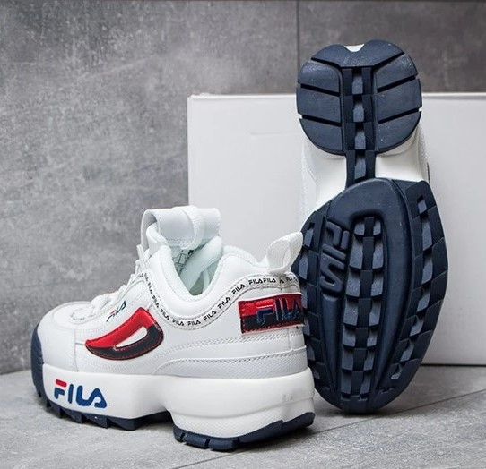 Кроссовки FILA Disruptor Белые Женские Кожаные Фила (размеры: 36,37,38,39,40) Видео Обзор Днепр - изображение 4