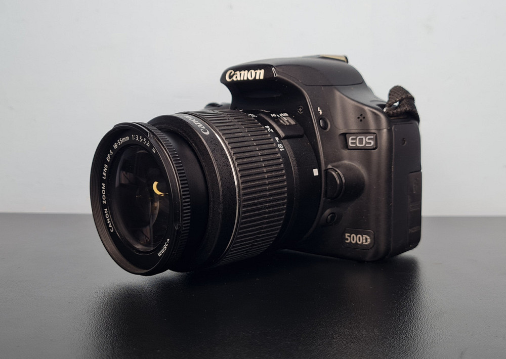 Дзеркальний фотоапарат Canon D500 + kit об'єктив 18-55 + сумка + 64GB Клевань - фото 1