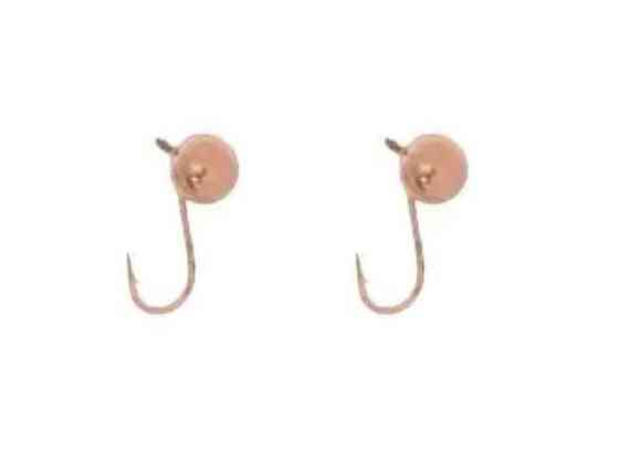 Мормишка вольфрам Шар с ушком 4мм 0,62г copper (2шт/уп) ТМ FISHING ROI Киев