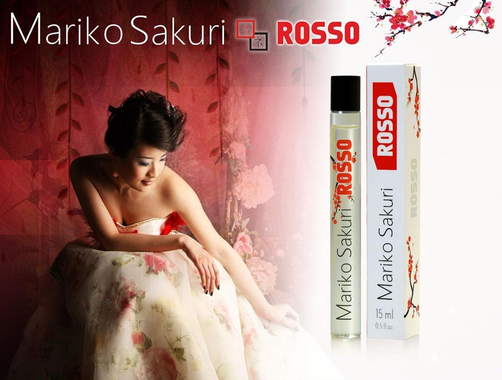Духи з феромонами для жінок Mariko SAKURI ROSSO, 15 ml Sex Aura Київ - фото 2