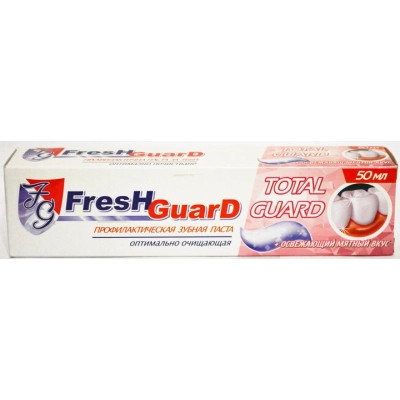 Зубная паста Fresh Guard Total Guard 50 мл (3800031751981) Винница - изображение 1