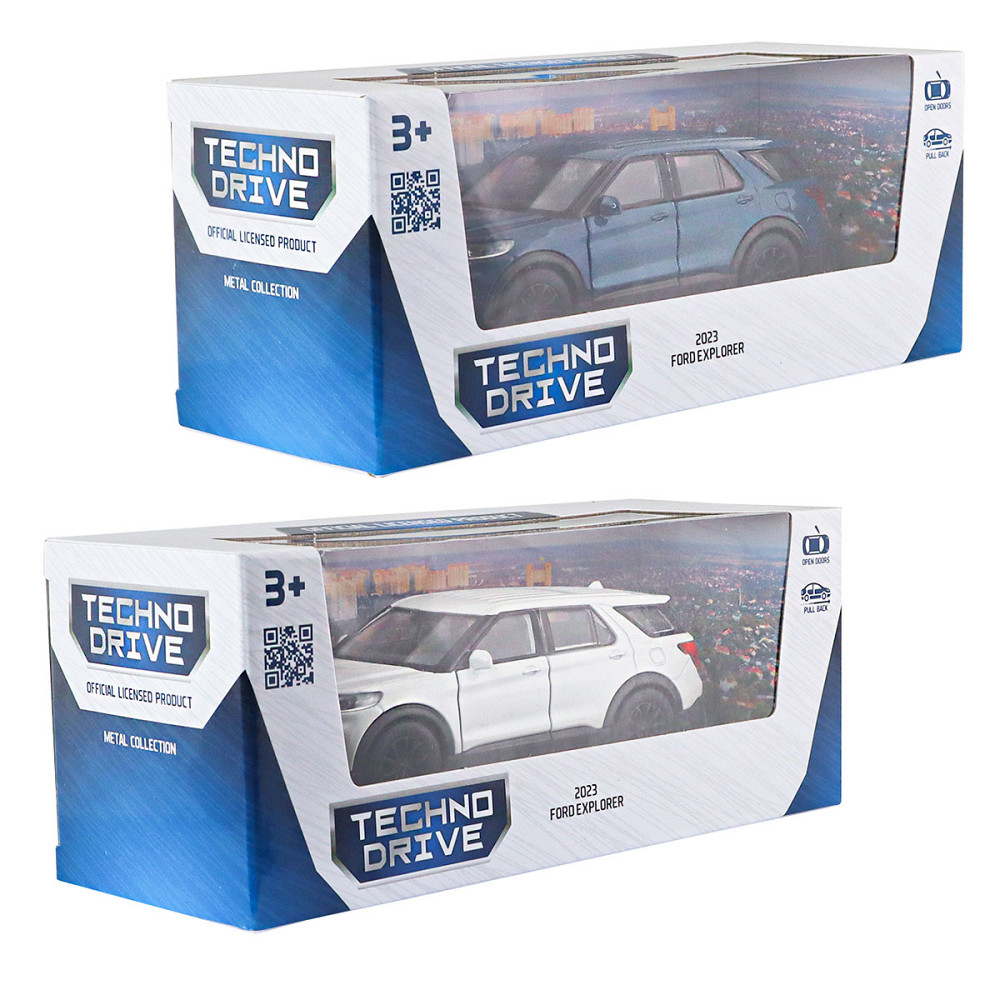 Автомодель - Ford Explorer 2023 (перламутрово-білий, блакитний металік) Днепр - изображение 6