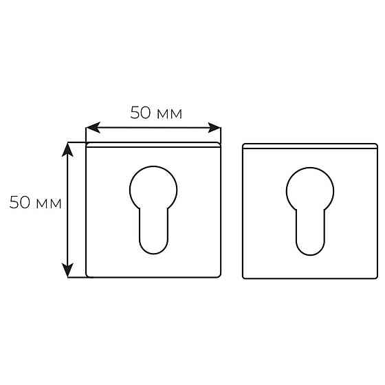 Накладка кл Fimet 211B simil nikel Киев