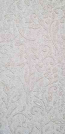 Шпалери вінілові на флізеліні Marburg Aura метрові маленькі квіти бежеві структурні Київ