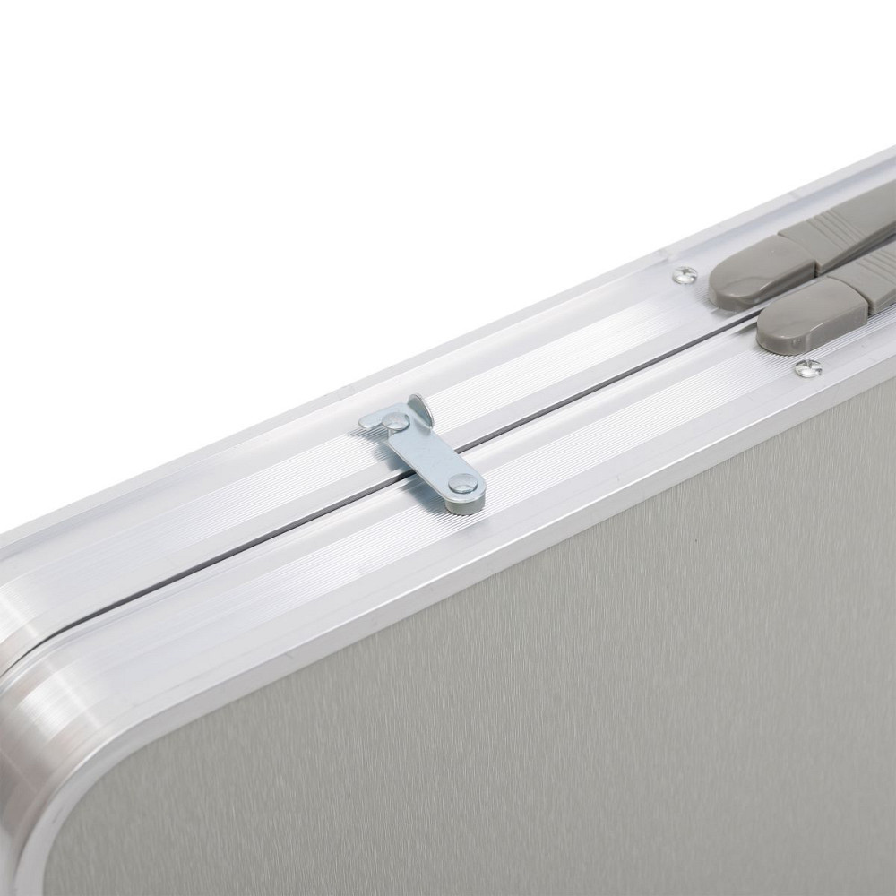 Lugi Складаний алюмінієвий стіл трансформер + 4 стільці для пікніка у валізі набір туристичних Киев - изображение 10