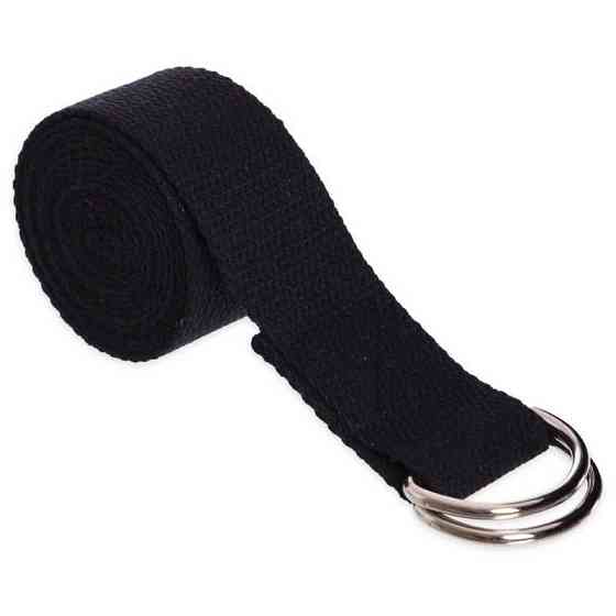 Йога ремень 183*3.8 см для растяжки и упражнений, спортивный аксессуар для фитнеса и йоги Киев