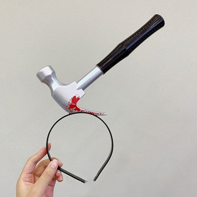 Обруч на Хелловін Молоток one size різнобарвний Київ - фото 3