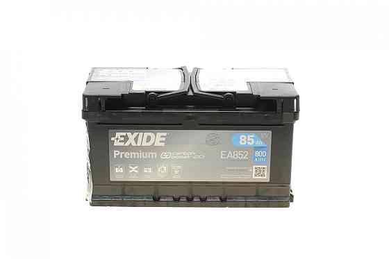 EXIDE EA852 — Акумулятор Premium 85Ah 800A | Надійний старт у будь-яку погоду Ковель