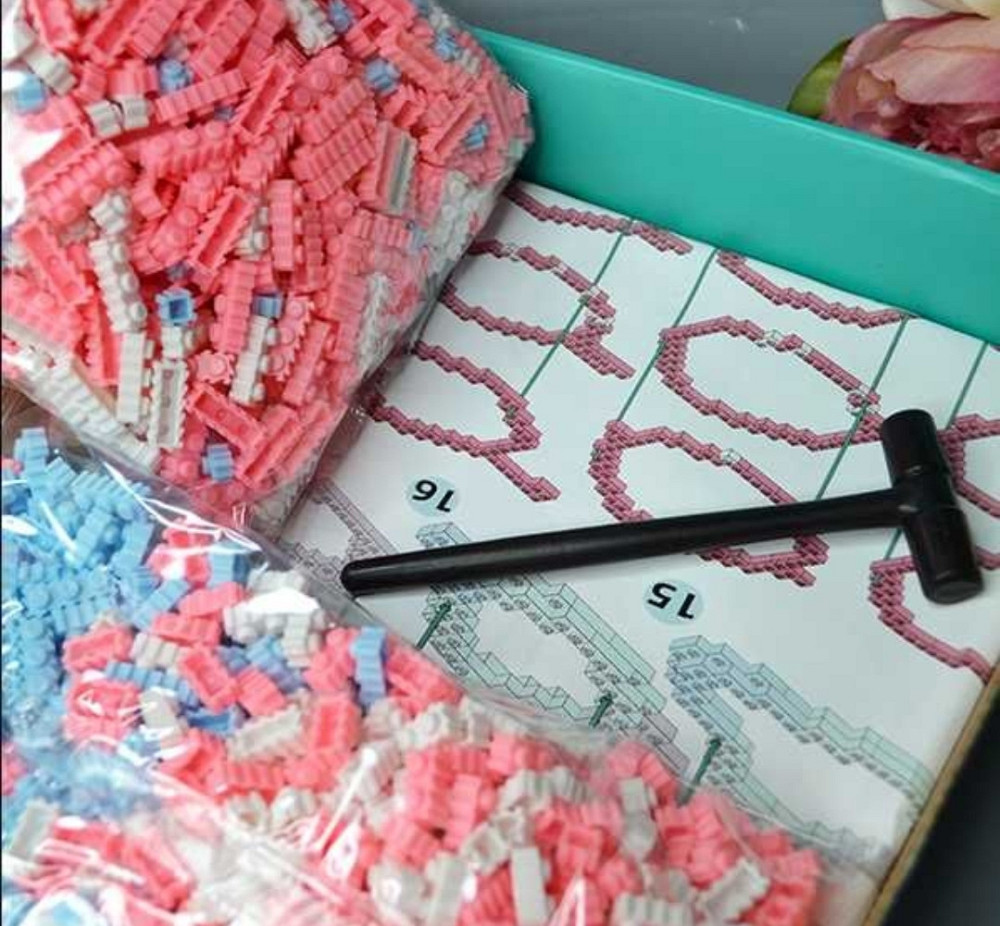 Конструктор Jinx Magic Blocks ведмедик Bearbrick Блочний Мишка Медведь. Харьков - изображение 1