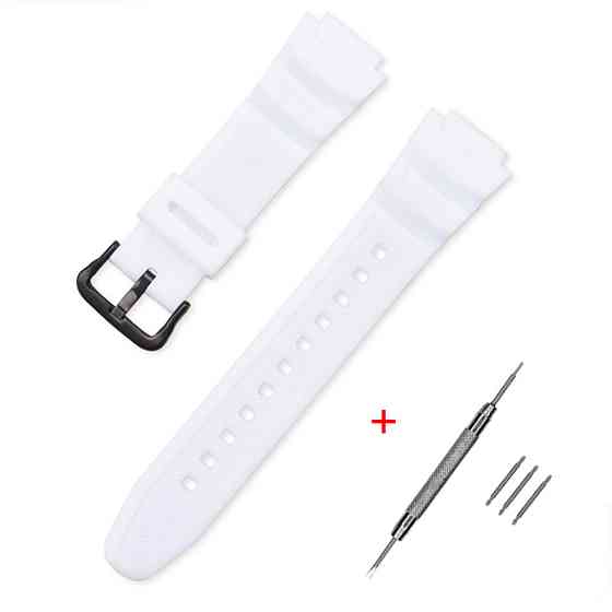 Ремінець для Casio G-Shock AE-1000/1200 White BK SBR Київ