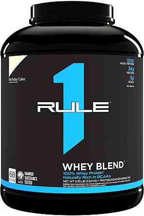 Протеїн Rule One Whey Blend 2.27 kg (Birthday Cake) Луцьк