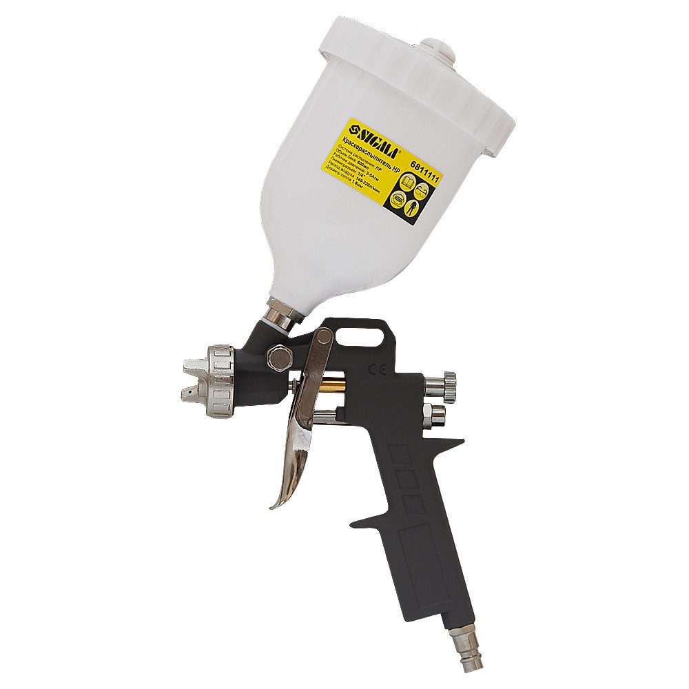 Фарборозпилювач HP Ø1.8мм 85-225 л/хв 3.5бар у/б 600 мл (пласт) SIGMA (6811111) Київ - фото 1