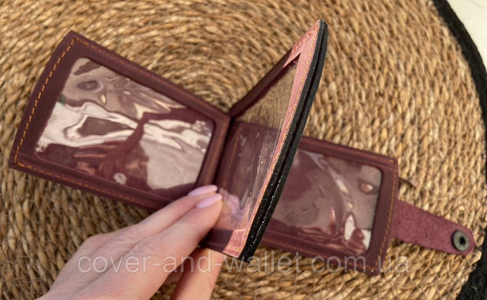 Обкладинка для пенсійного та авто документів з гербом України Puos Київ - фото 3