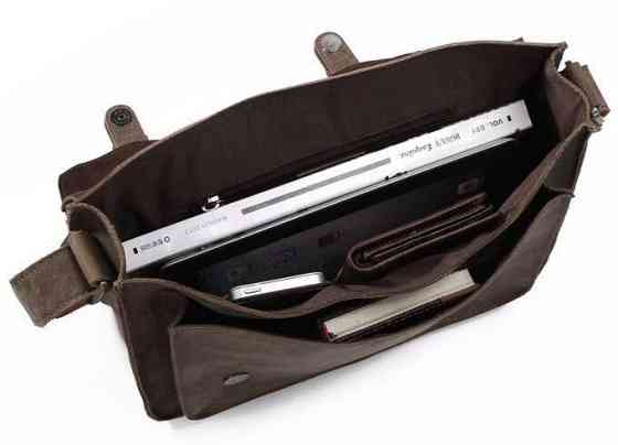 Сумка мужская Серая (Vintage) Киев