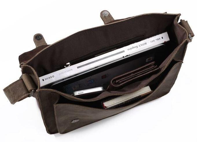 Сумка мужская Серая (Vintage) Киев - изображение 3