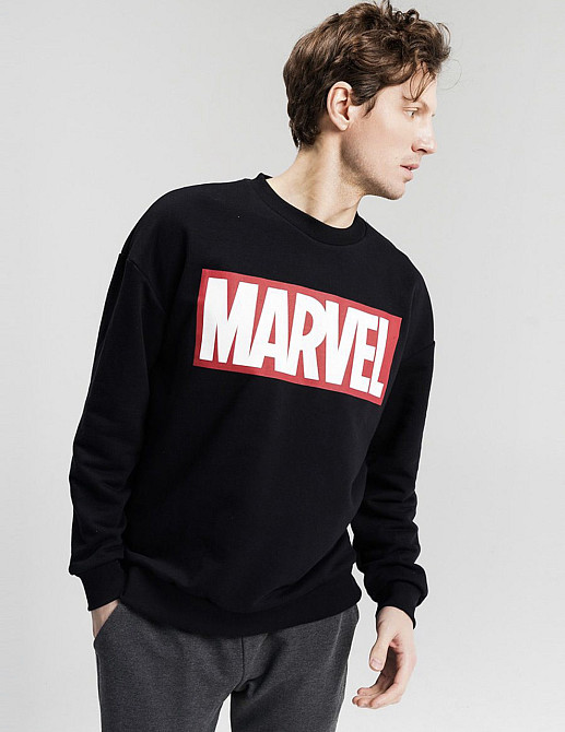 Чоловіча/жіноча толстовка-світшот. Світшот "MARVEL". Чернівці - фото 1